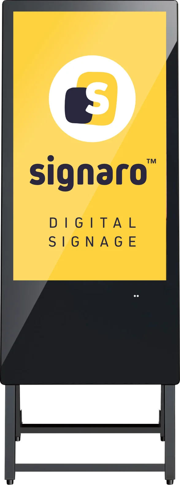 Cartello digitale con Signaro