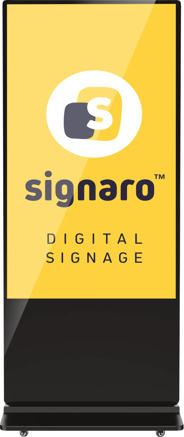 Segnaletica digitale con logo