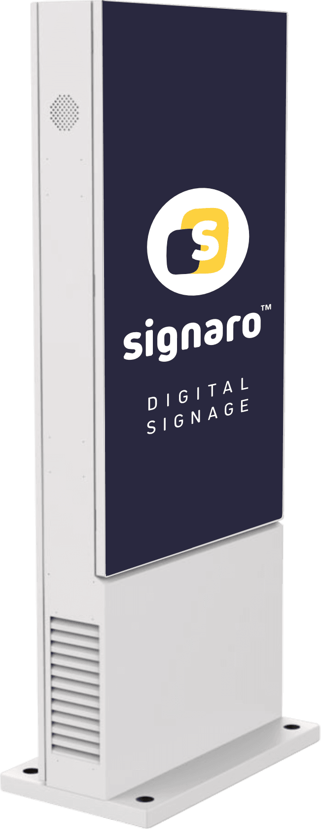 Digitale Werbetafel im Freien