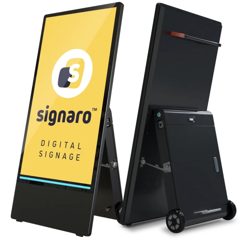 Digitale Kundenstopper