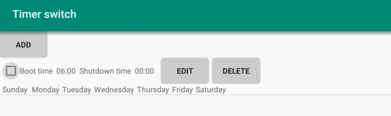 Einstellungen - Timer switch App 3 Andorid App Autostart1 e1771429393570